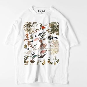 OUR ART Tawaraya Sotatsu & Ito Jakuchu t-shirt
